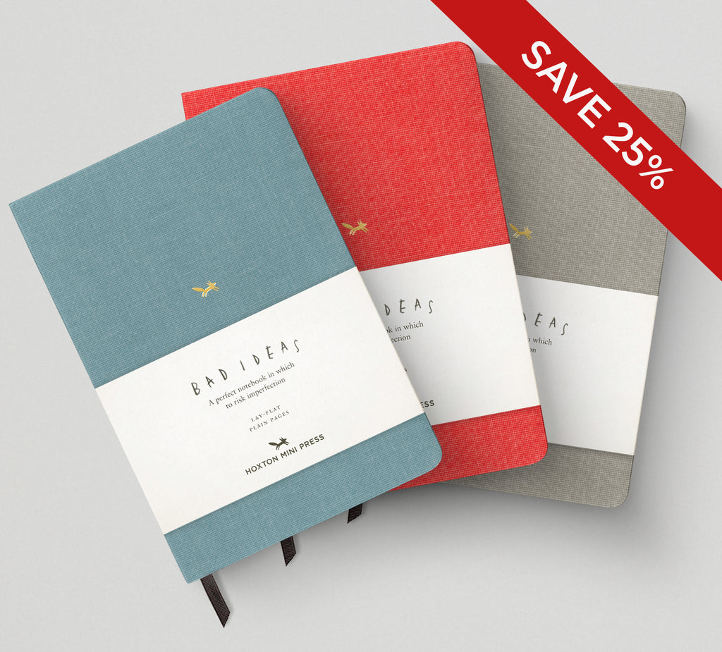 THE NOTEBOOKS BUNDLE - save 25%